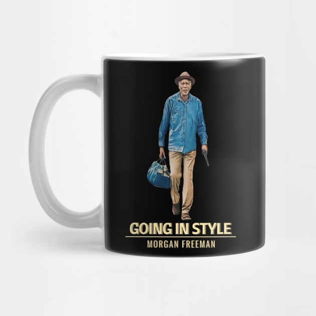 Morgan Freeman - going in style fanart by Flower'Animals Studiost